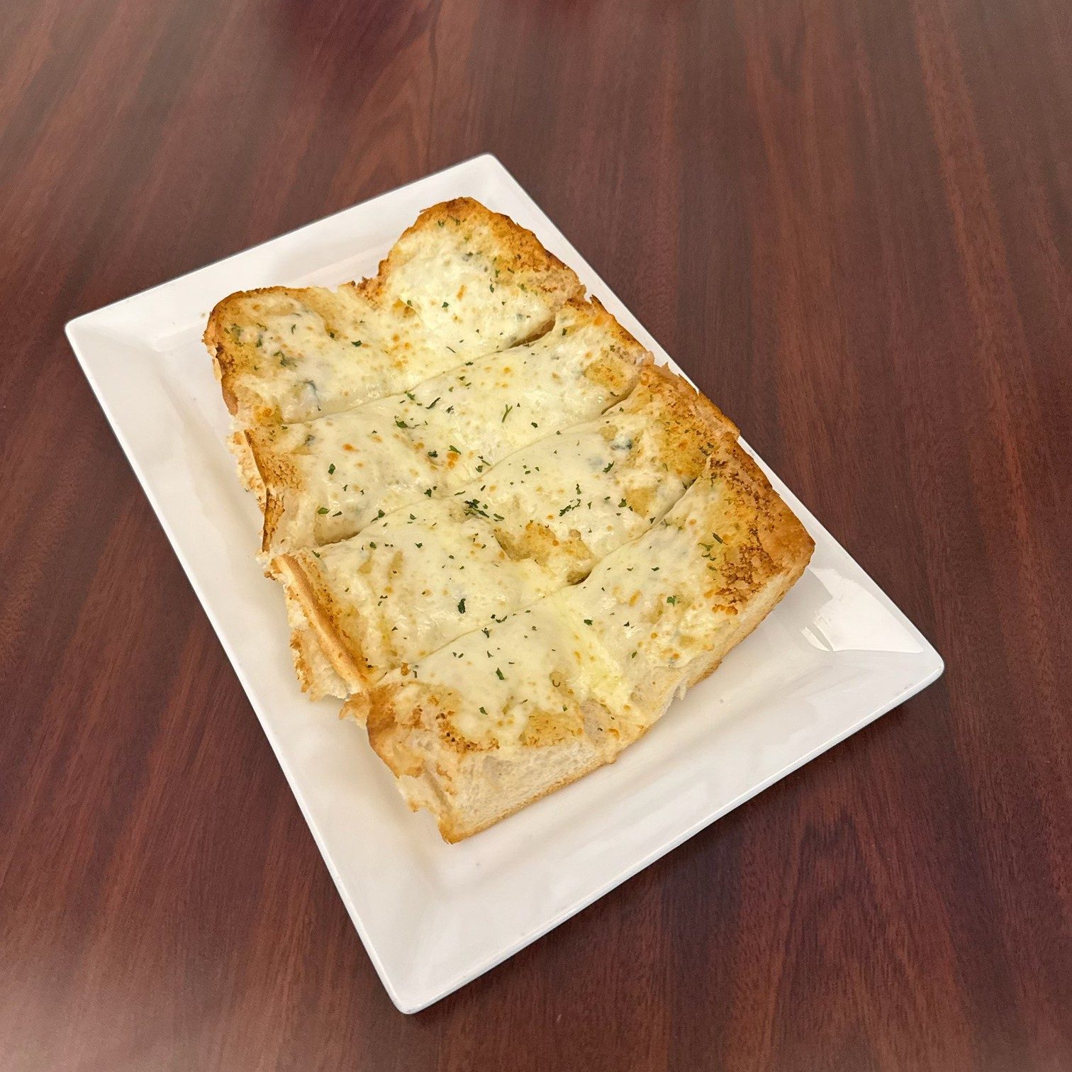 Garlic Bread w/Mozzarella.