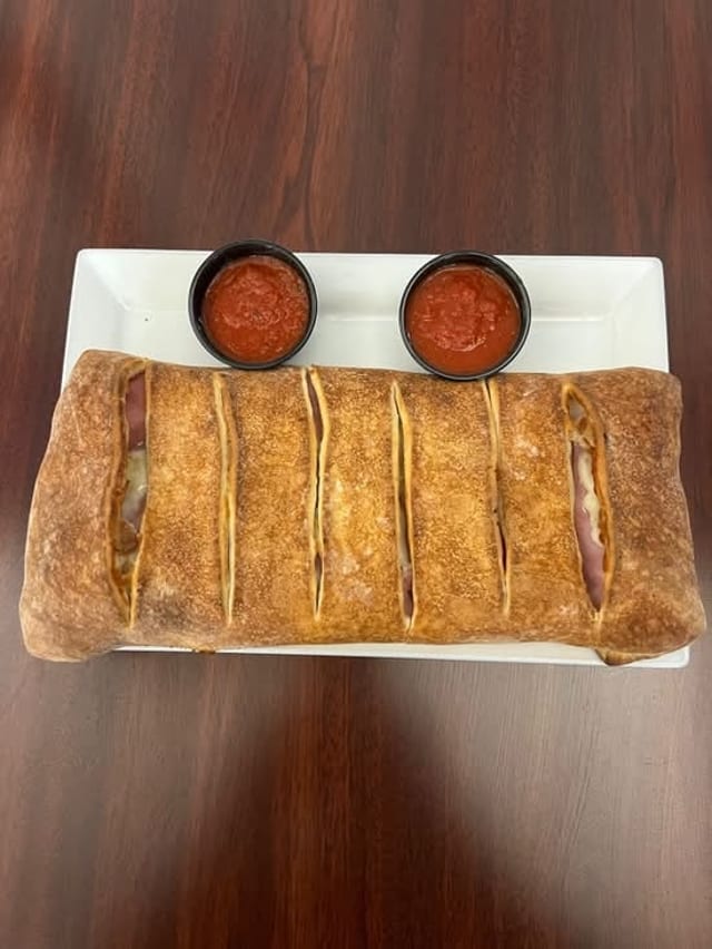 BYO Medium Cheese Stromboli.